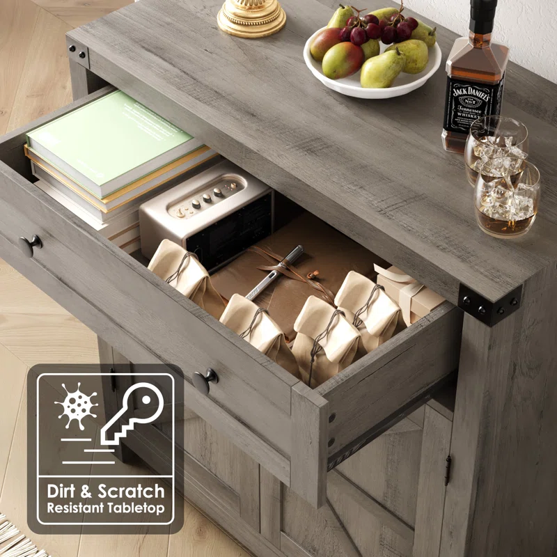 2 Door Accent Cabinet details