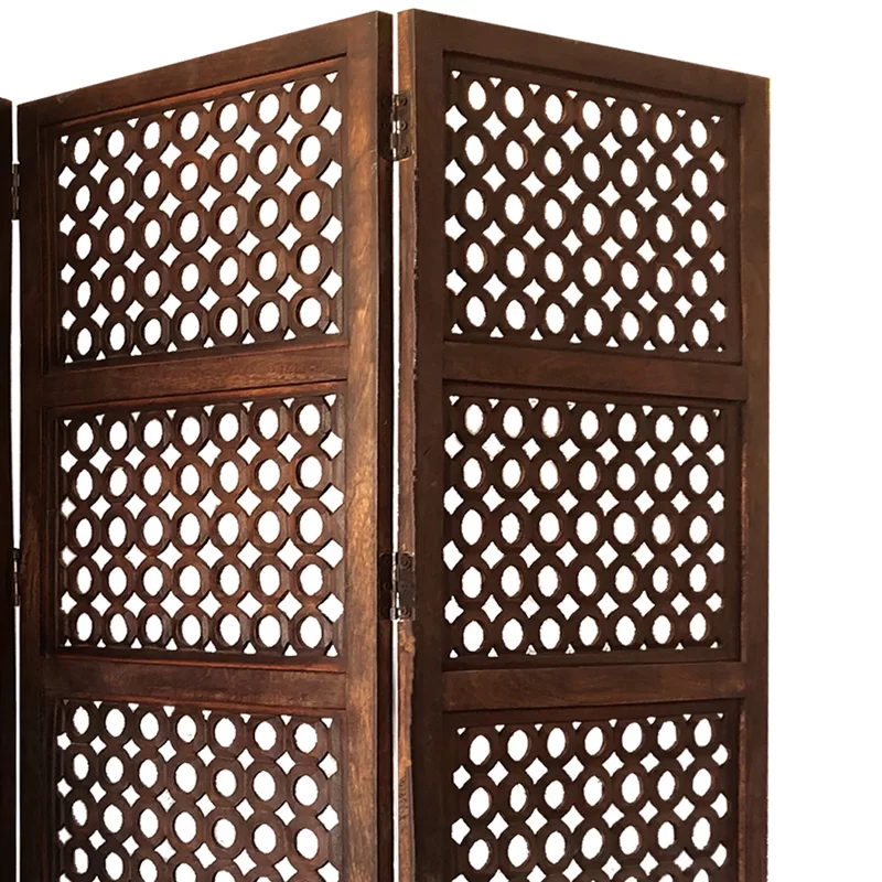 4 Panel 6ft Room Divider zoomin view