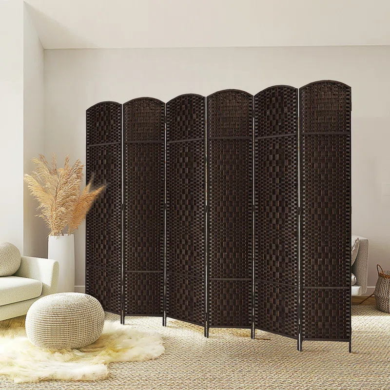 6 Ft Folding Room Divider actual look