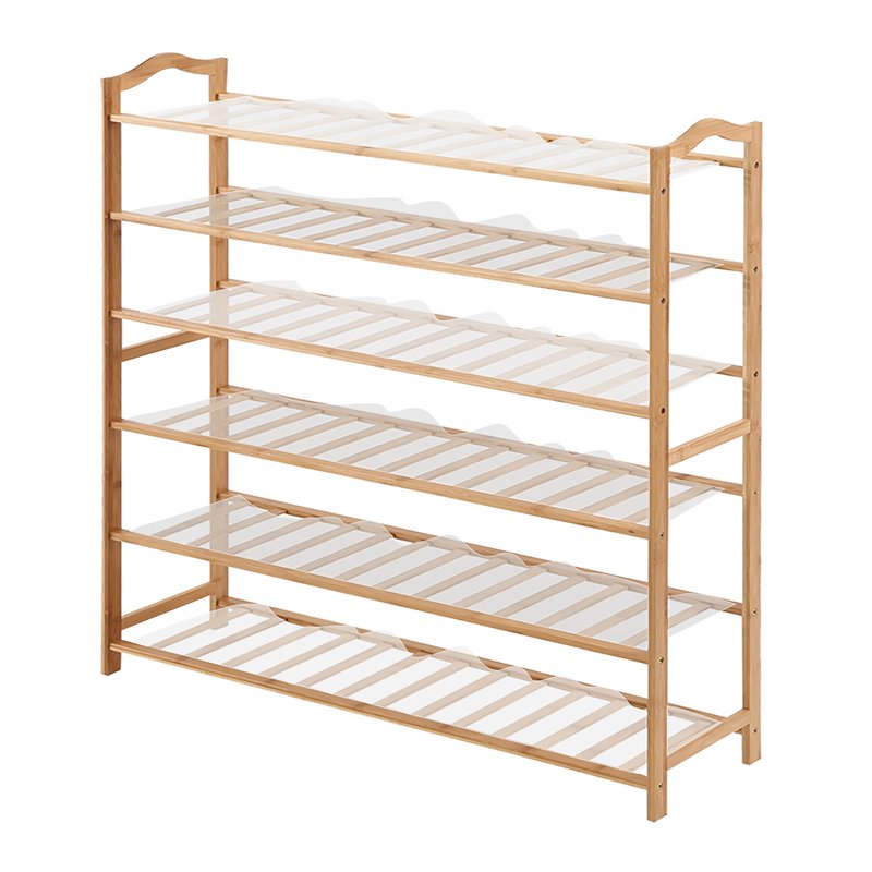 6 Tier Shoe Rack isometric png