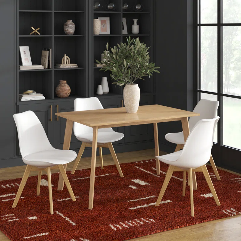 Armad 5 - Piece Dining Set in living room (1)