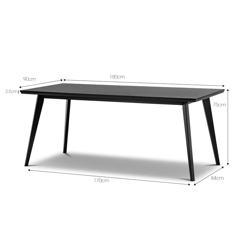 BRUNO ARATA Dining table dimensions