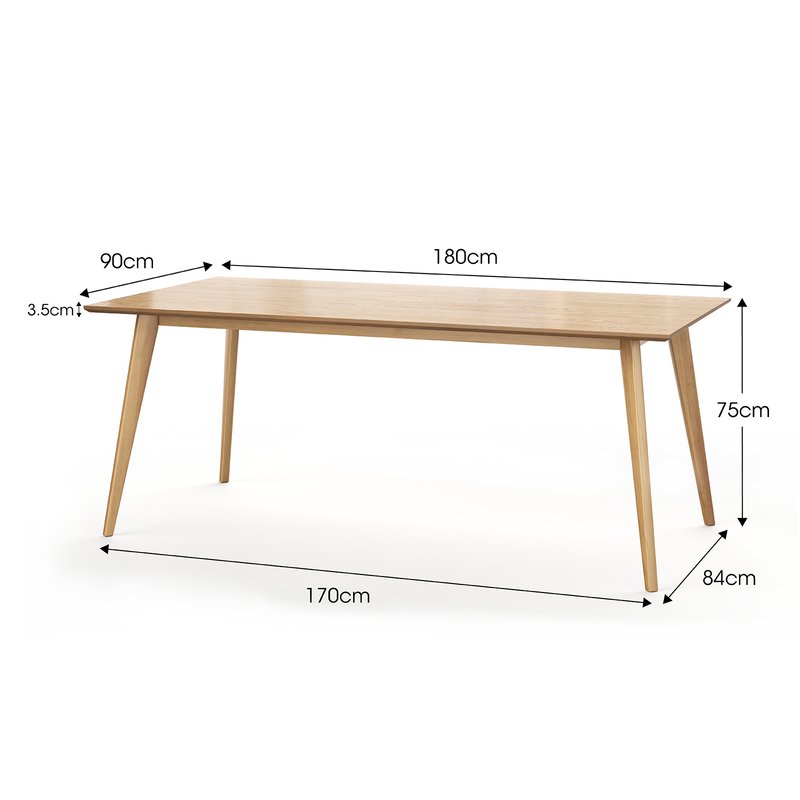 BRUNO ELBA Dining dimensions