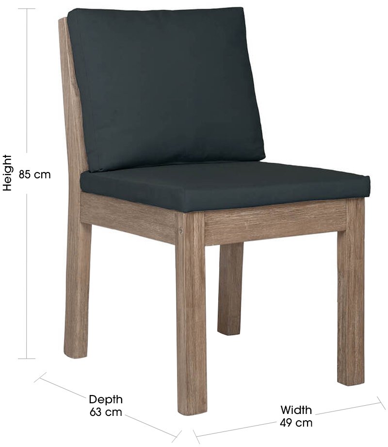 CANNES Dining Chair dimesnions