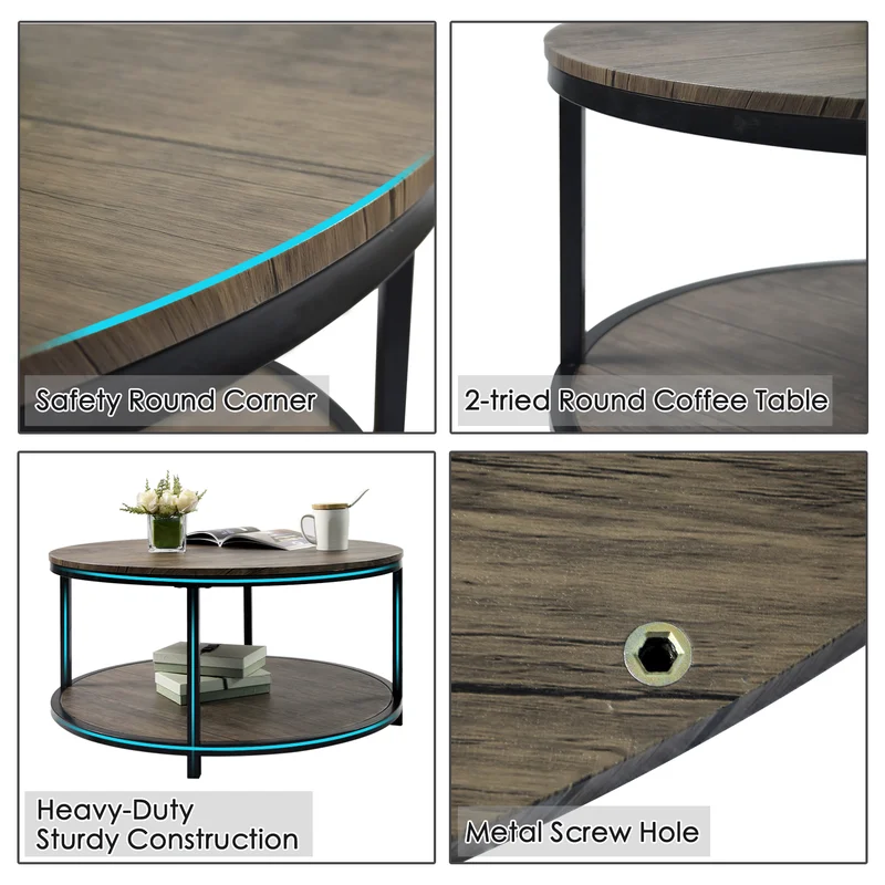 Coffee and Center table zoom in details