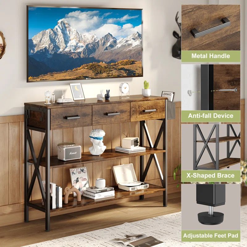 Console Table with discription