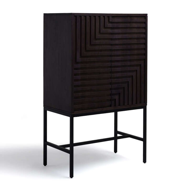 MAZE Bar Cabinet angle view png