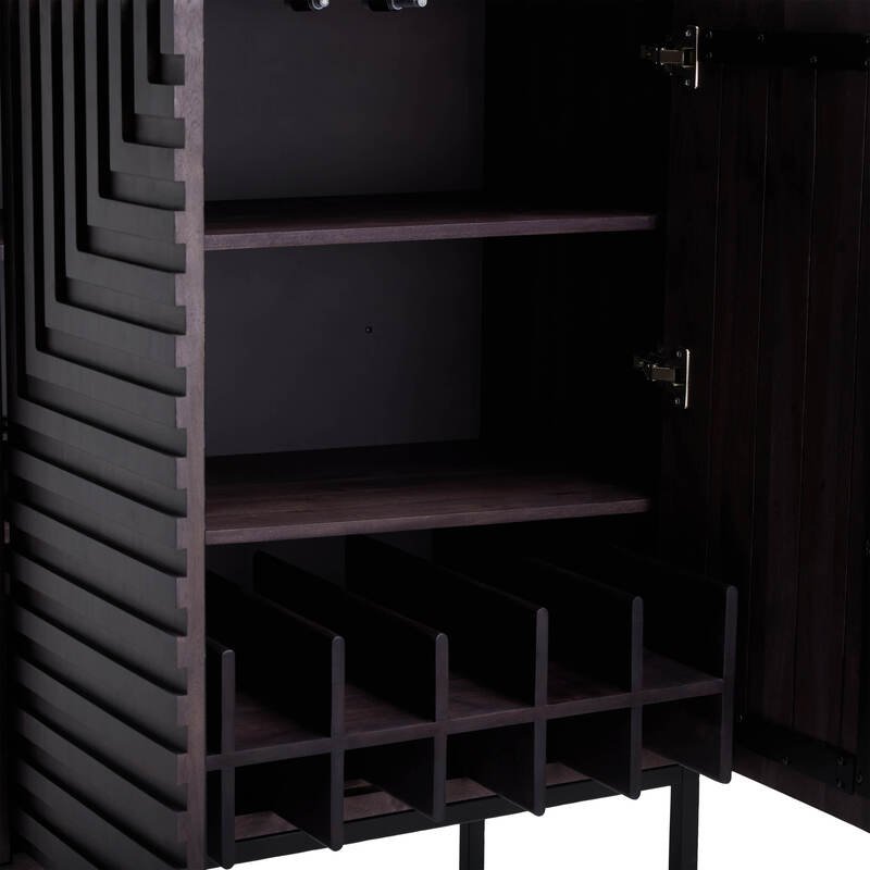 MAZE Bar Cabinet closeup