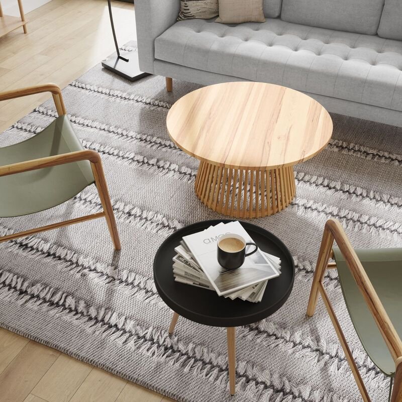 PEDIE Coffee Table birds view to room