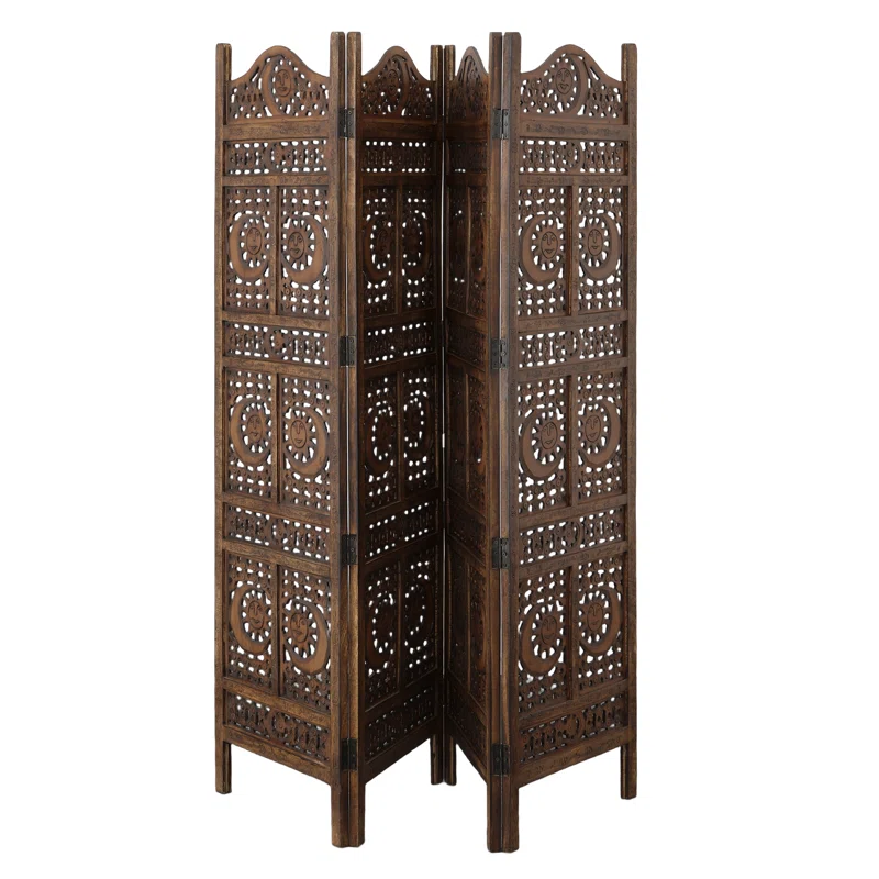 Panel Folding Room Divider isometric png