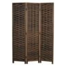 Screen Room Divider 3 Pieces front view png