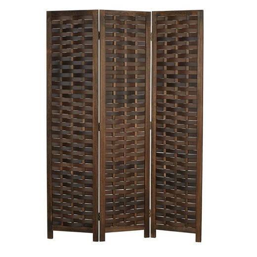 Screen Room Divider 3 Pieces front view png