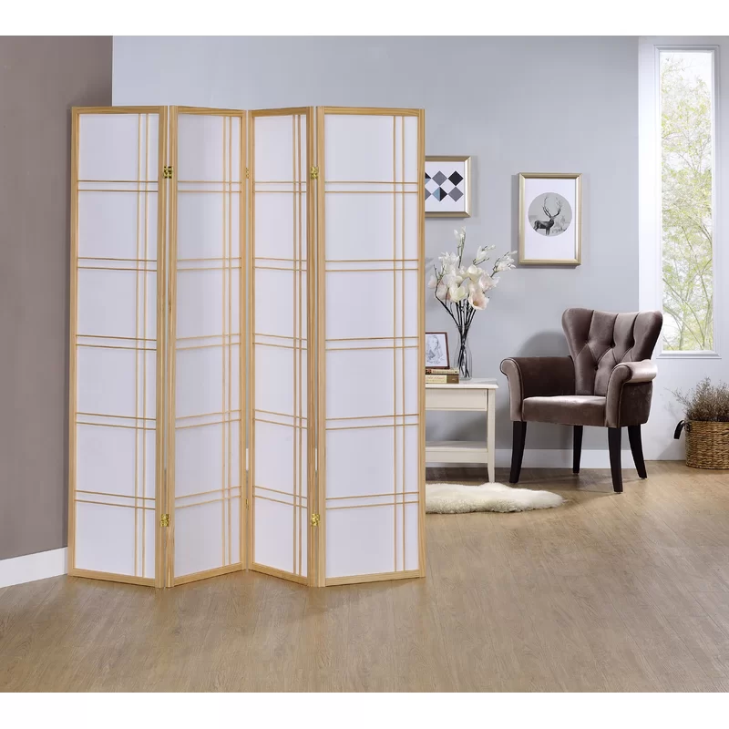 St Andrew H Solid Wood Folding Room Divider actual view