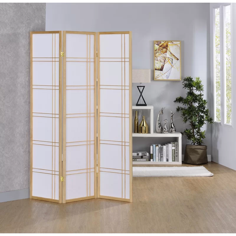 St Andrew H Solid Wood Folding Room Divider aesthatc