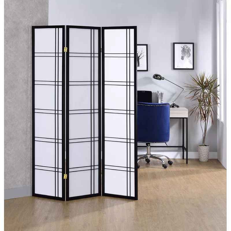 St Andrew H Solid Wood Folding Room Divider office use
