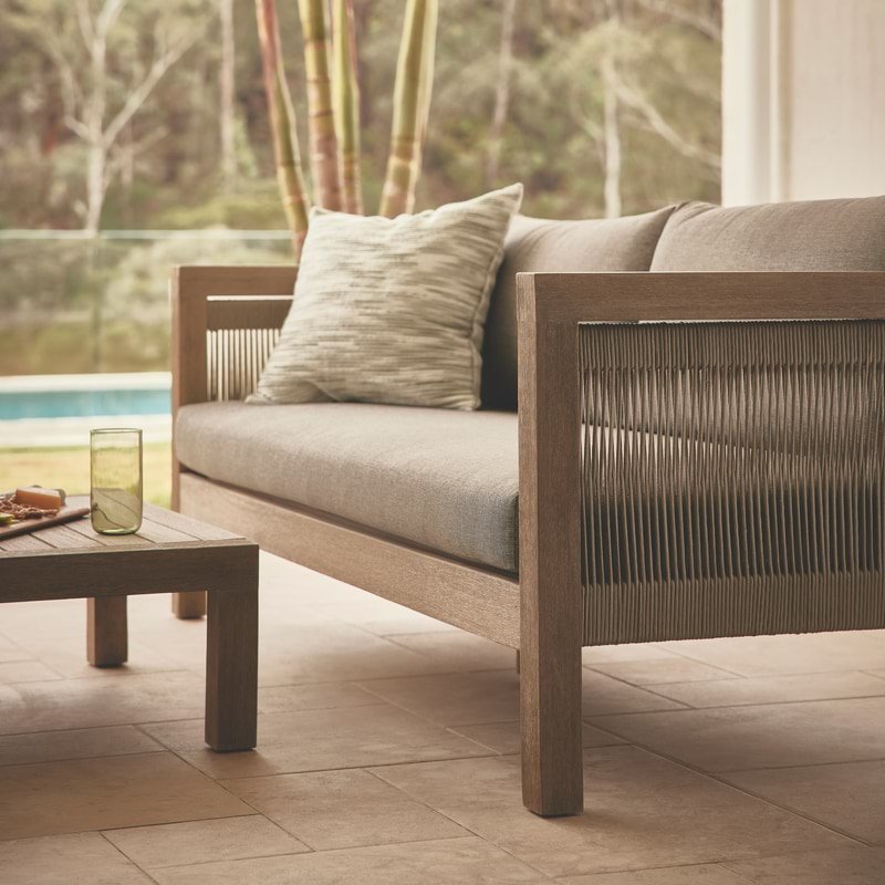 TIDAL Sofa on site isometric view