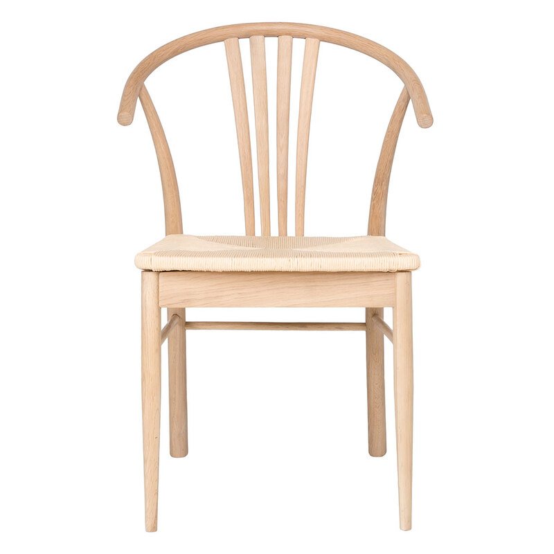 WISHBONE Dining Chair front view