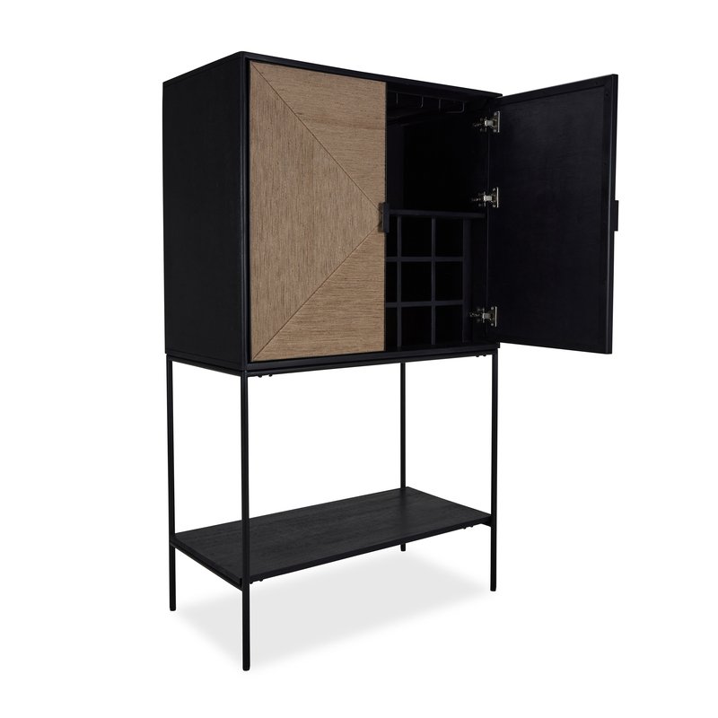 YAMBA Bar Cabinet one side open