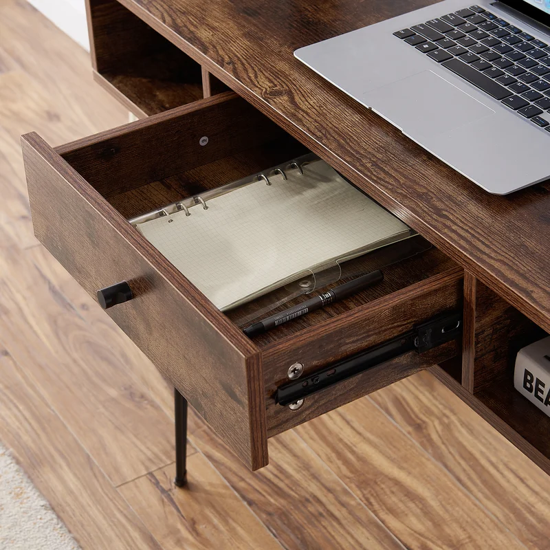 4 Piece Bedroom Set open drawer closeup detail