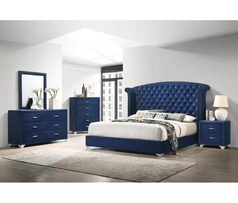 5 Piece Bedroom Set onsite view