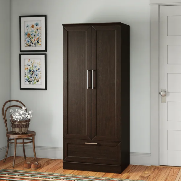 Aliaya Armoire in bedroom