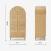 Ankhara Double Wardrobe dimensions