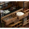 Bar Cabinet closeup details