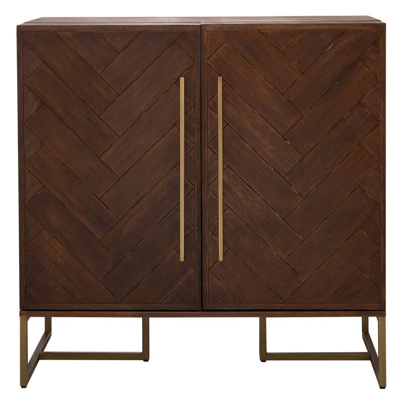 Bar and wine Cabinet front view png