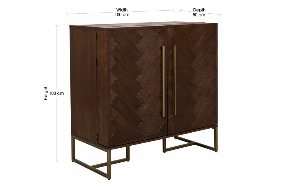 Bar and wine Cabinet with dimentions