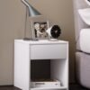 Bedside table wooden nightstand Sledo Mini bedside view