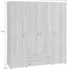 Bega wardrobe dimensions