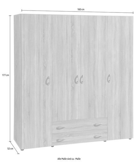 Bega wardrobe dimensions