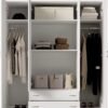 Bega wardrobe open full elevation front
