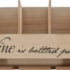 Bottle rack front view