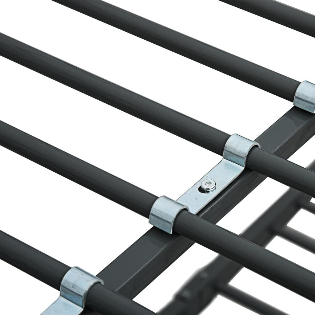 Bunk Bed Black Metal structure detail
