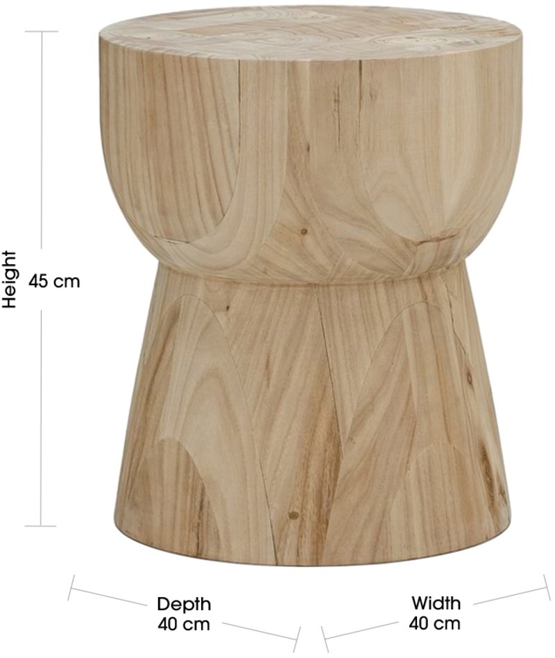 CORKY Side Table dimensions