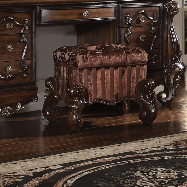 Carvajal Vanity stool closeup