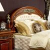 Complete Bedroom Luxury Antique Bed closeup bed view
