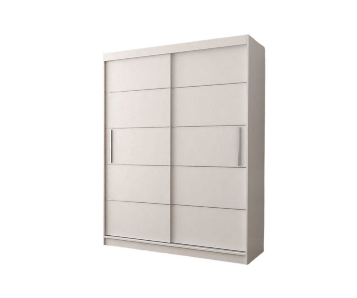 Complete bedroom set in white 5-piece wardrobe dimentions