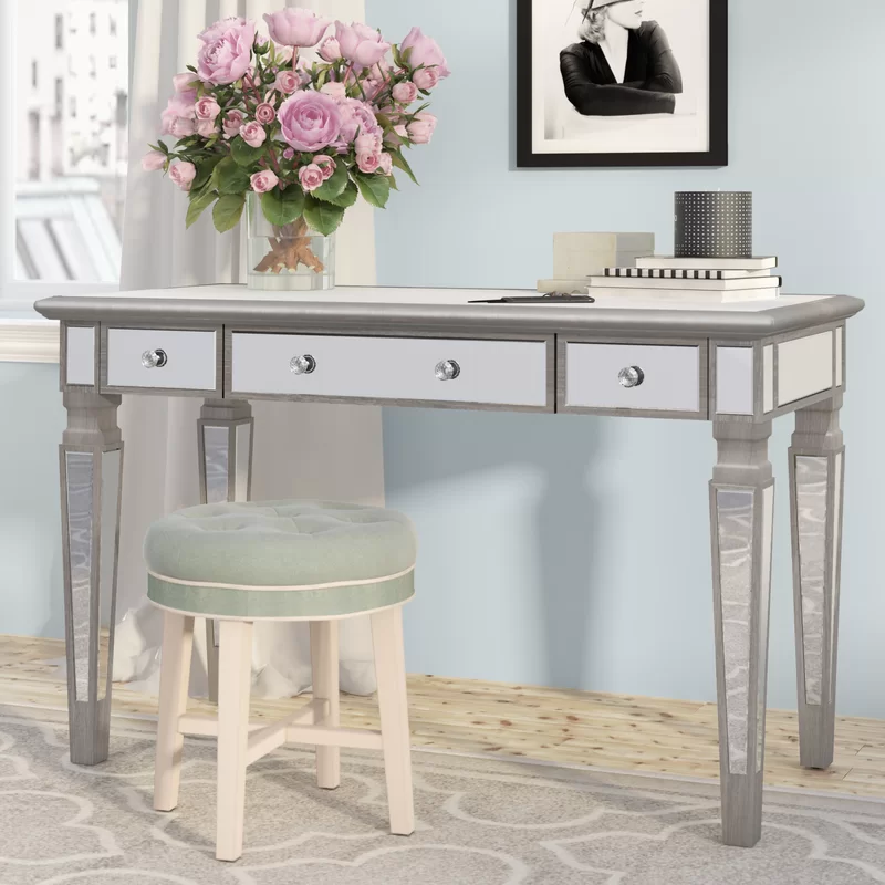 Danielynn Desk in bedroom view
