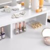 Dressing table, modern, white closeup
