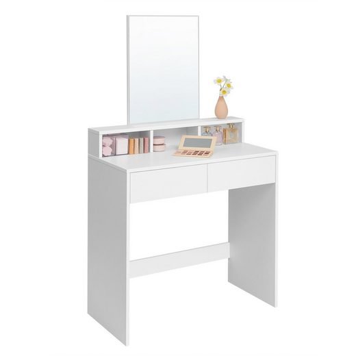 Dressing table, white, modern png
