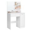 Dressing table, white png
