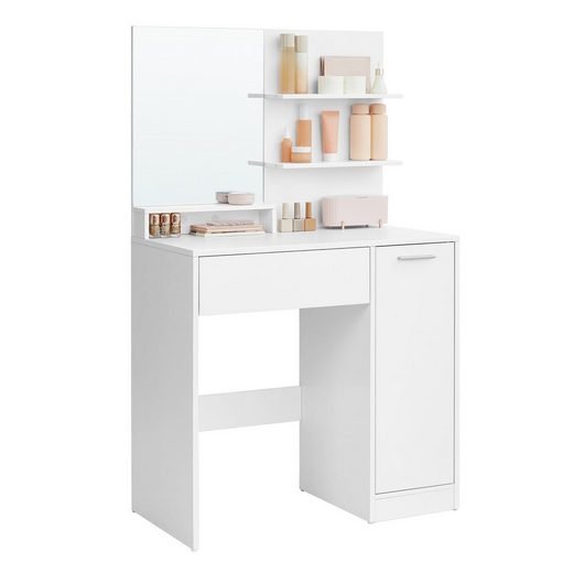 Dressing table, white png