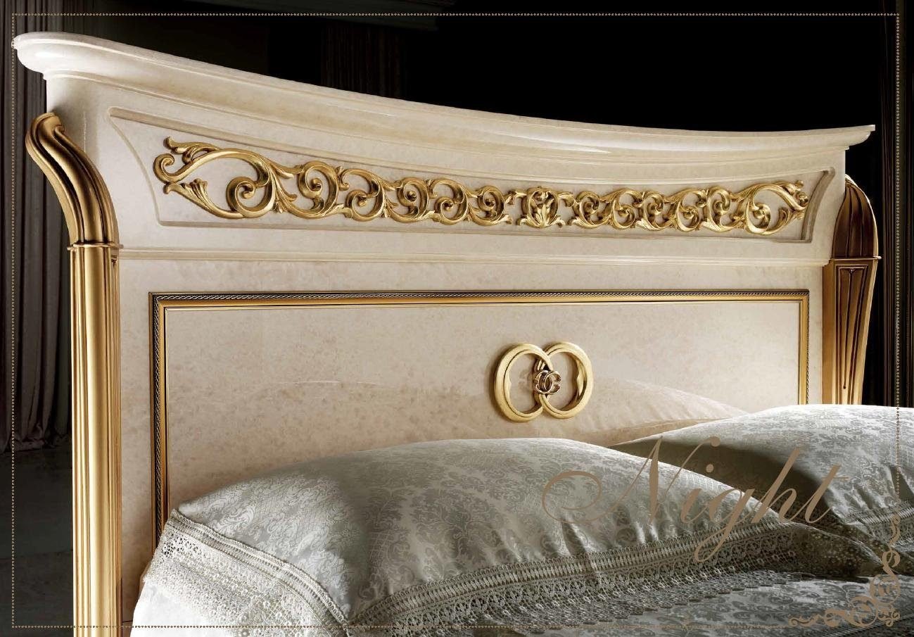 Elegant Designer Bedroom set closeup view