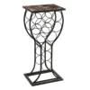 Floor Wine Bottle Rack in Black png