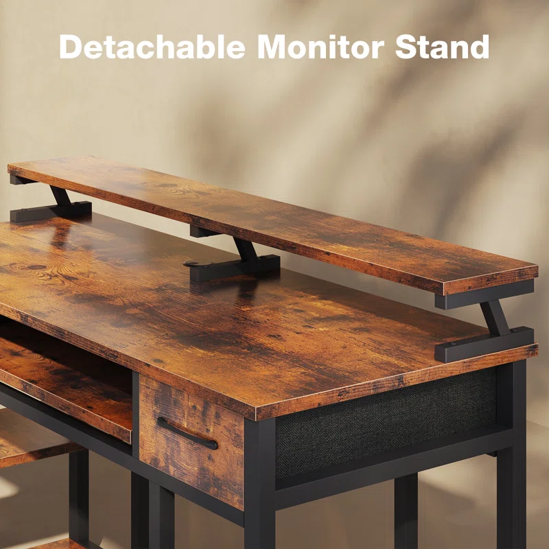 Harbe Desk closeup top