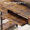 Harbe Desk closeup tray