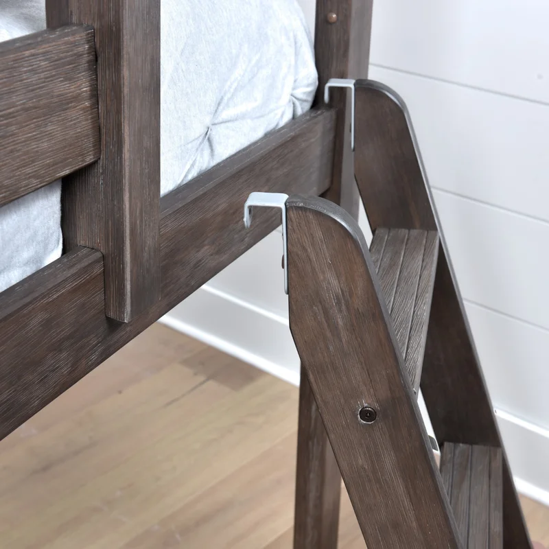Kids Twin Over Twin Bunk Bed joinery detail