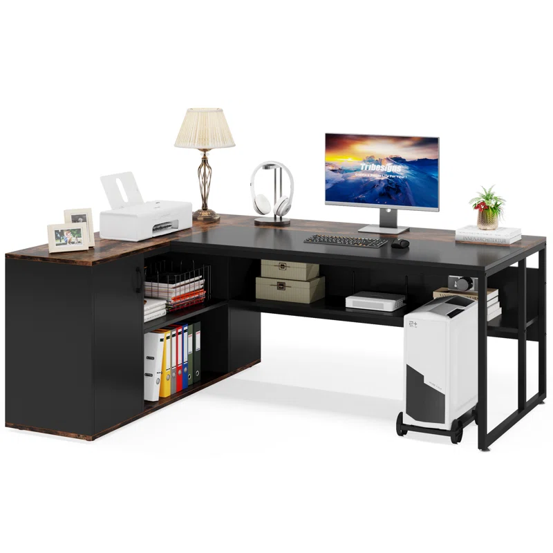 L Shaped Office Desk png